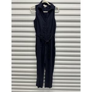 By Anthropologie Shirting Parachute Jumpsuit Small